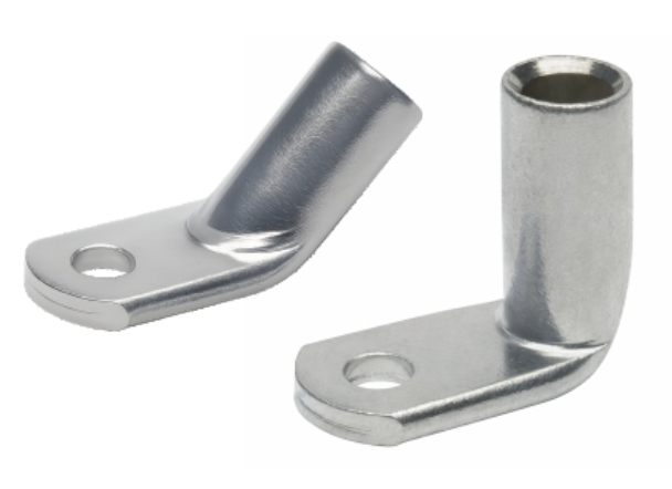 Angled 45/90 Cable Lugs (Round Multi-Stranded Round / Sector-Shaped Conductors)