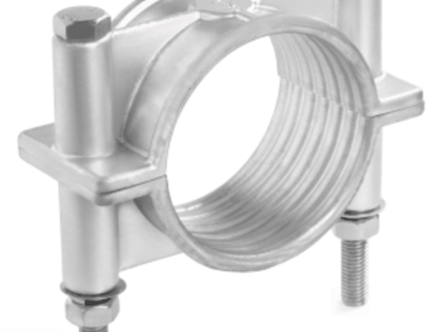 Aluminium Two Bolt Cable Cleat | Single Cable