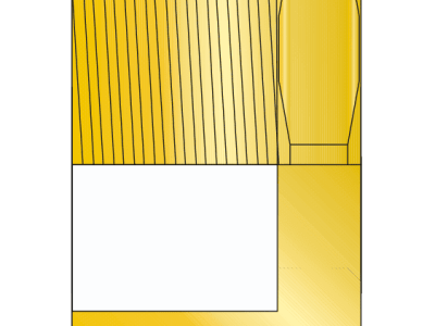Brass Hex Stop Plug — For Closure of Unused Entries in Enclosures, Equipment and Junction Boxes
