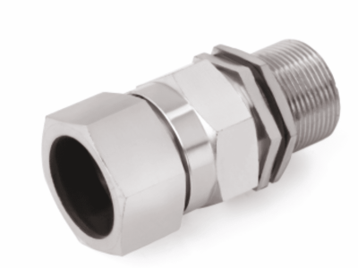 Double Compression Brass Nickel Plated Cable Gland — For Armoured Cables