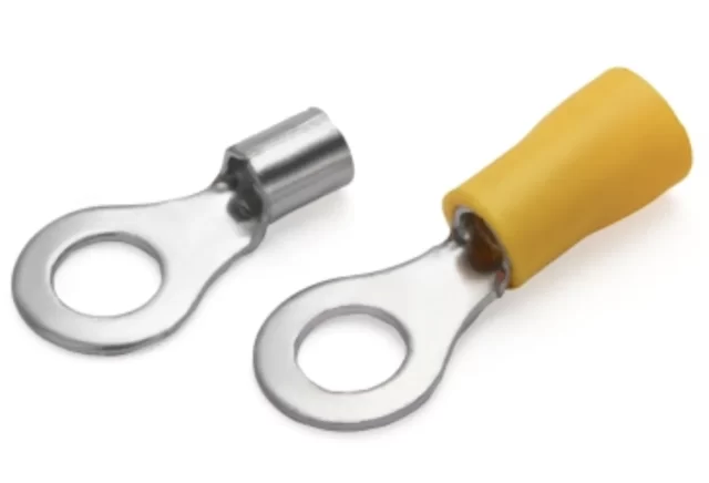 Standard Ring Terminals | Non-Insulated & Insulated