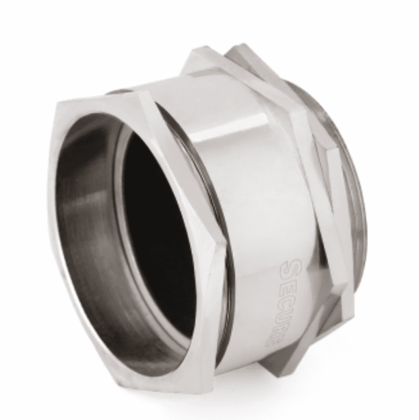 Single Compression Brass Nickel Plated Cable Gland — For Unarmoured Cables