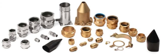 Industrial Brass Cable Glands & Accessories
